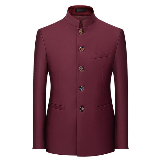 Men's Business Casual Plus Size Small Suit Jacket