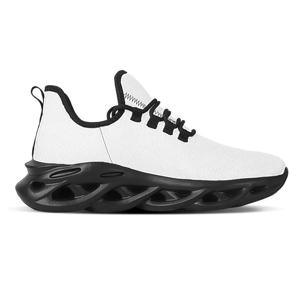 POD Pattern Plus Size Breathable Sports Shock Absorption Running Shoes