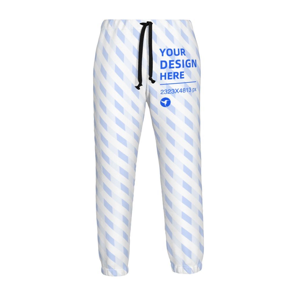 POD Fitness Running Soft And Comfortable Men's Printed Sweatpants