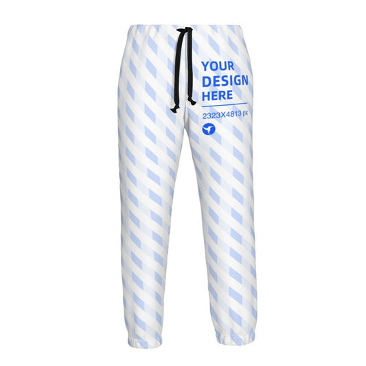 POD Fitness Running Soft And Comfortable Men's Printed Sweatpants