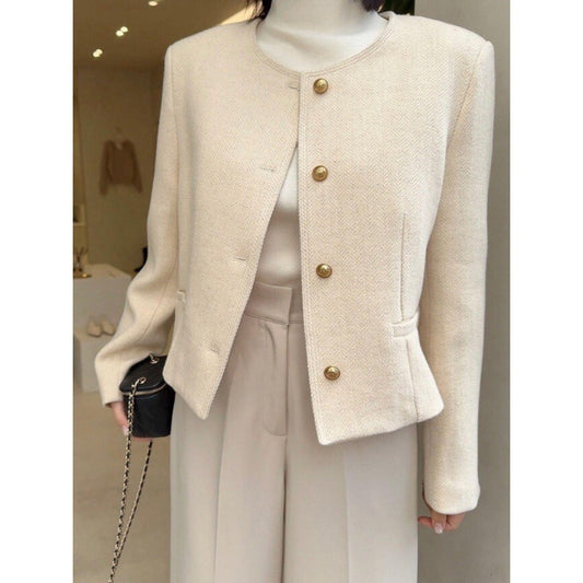 Wool Women's Short Coat Autumn And Winter