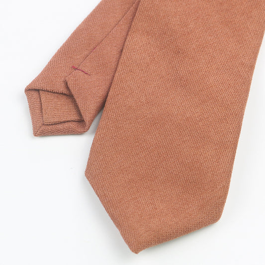 Casual Suede Pure Color Artistic Shirt Macaron Color 7cm Hand Tie