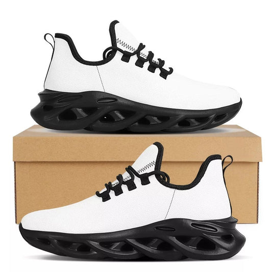 POD Pattern Plus Size Breathable Sports Shock Absorption Running Shoes