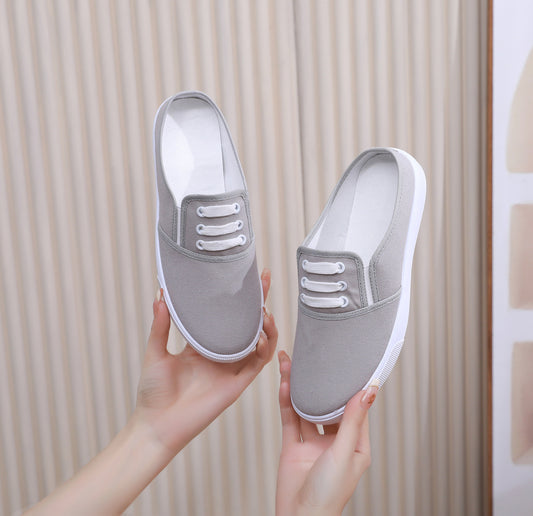Slip-on Canvas Shoes Flat Men& Women