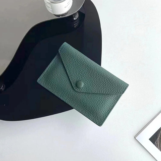 Custom  Small Wallet Fashion Luxury Personalize Name Envelope Card Holder Purse,  Gift