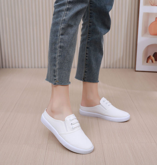 Slip-on Canvas Shoes Flat Men& Women