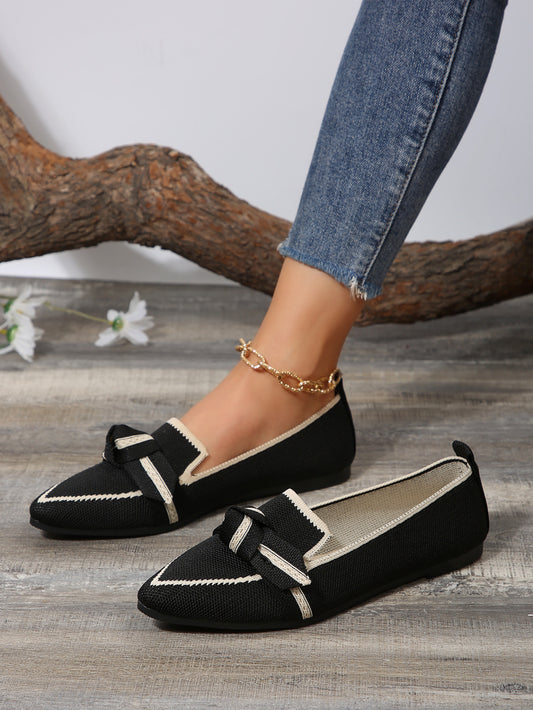 Ladies fashion flat pointed Shoes