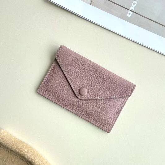 Custom  Small Wallet Fashion Luxury Personalize Name Envelope Card Holder Purse,  Gift