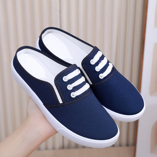Slip-on Canvas Shoes Flat Men& Women