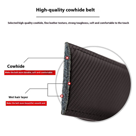 Men's Belt Buckle Leather