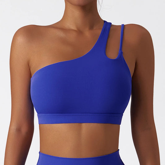 Women's Stretch Yoga Bra with Chest Pad - Versatile Sports Bra and Fitness Tank Top