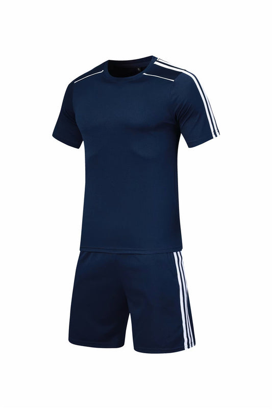 POD Men's And Women's Casual Short-sleeved Shorts Suit
