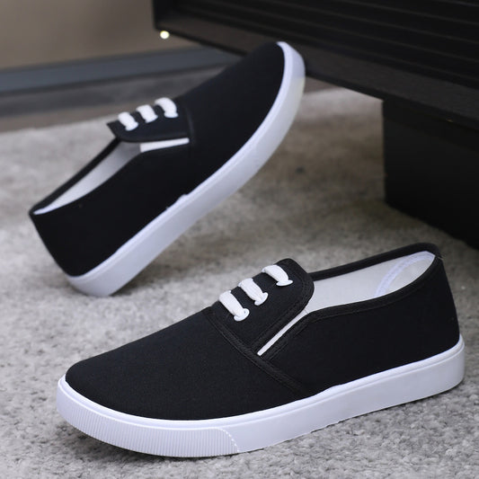 Slip-on Canvas Shoes Flat Men& Women