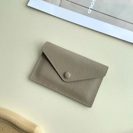 Custom  Small Wallet Fashion Luxury Personalize Name Envelope Card Holder Purse,  Gift