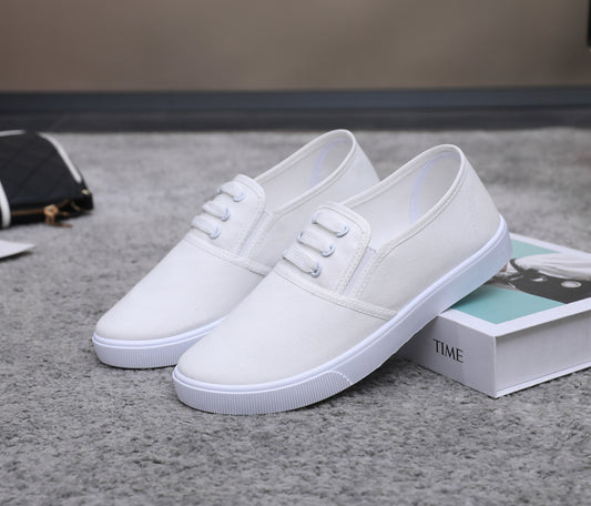 Slip-on Canvas Shoes Flat Men& Women