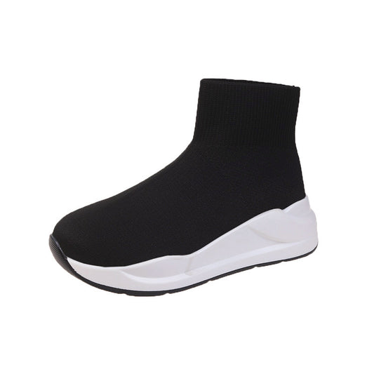 Unisex Thick Bottom Round Head Flying Socks Boots