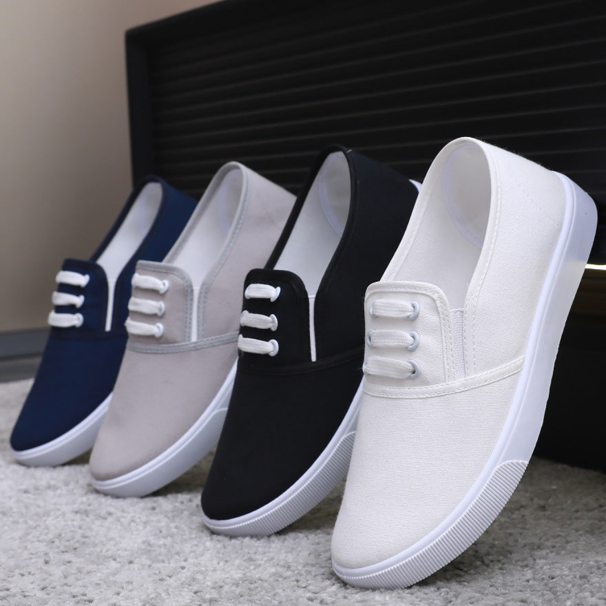 Slip-on Canvas Shoes Flat Men& Women