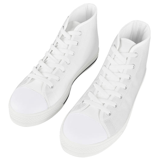 POD Customized Casual High Top Canvas Shoes
