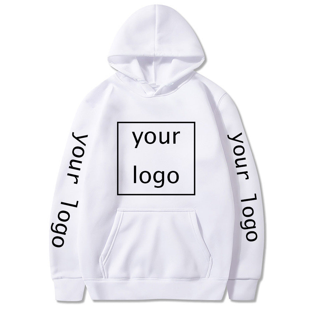 POD Graphic Printed Fleece Hoodie For Men And Women