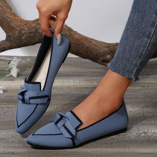 Ladies fashion flat pointed Shoes