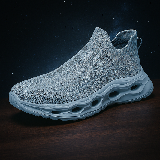 Plus Size Sports Women's Shoes Breathable Flyknit